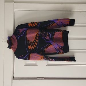 Pineda Covalin butterfly turtleneck sweater